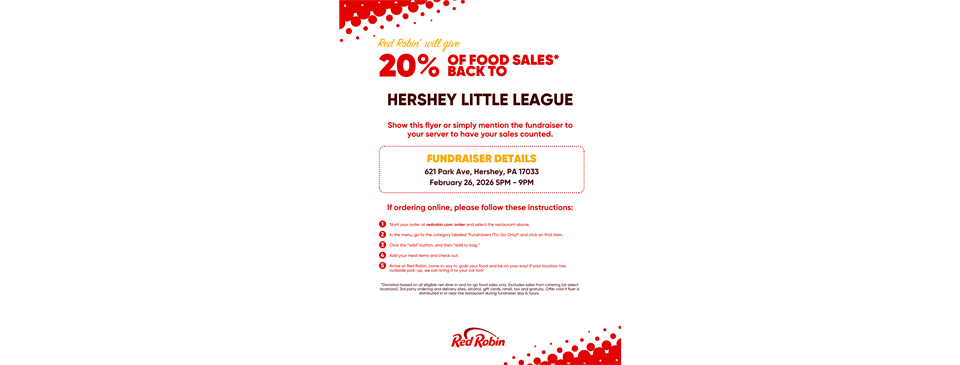 HLL NIGHT @ RED ROBIN - FEB 26th 